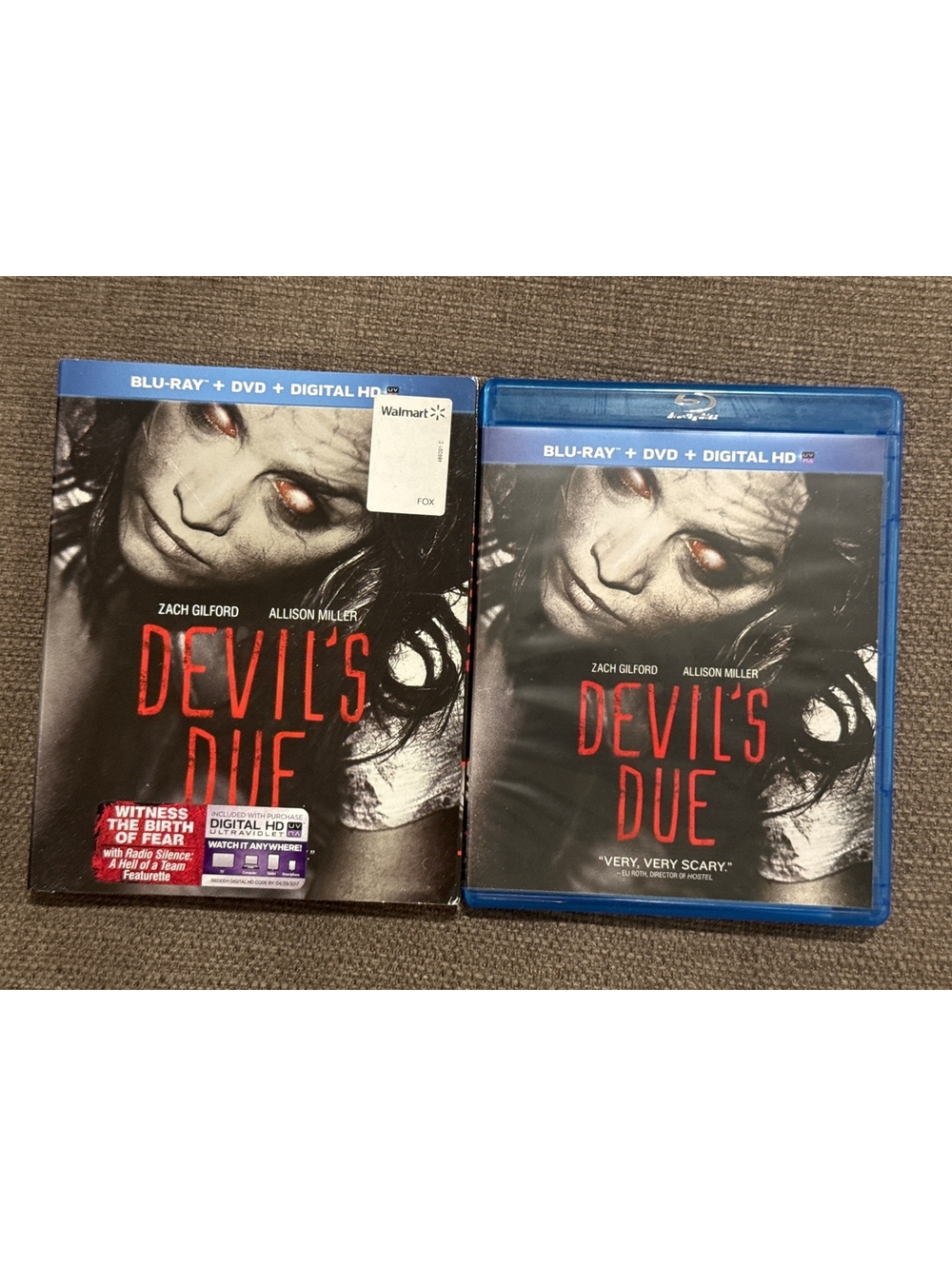 Devil's Due (2014) Blu-Ray + DVD Horror Zach Gilford Allison Miller